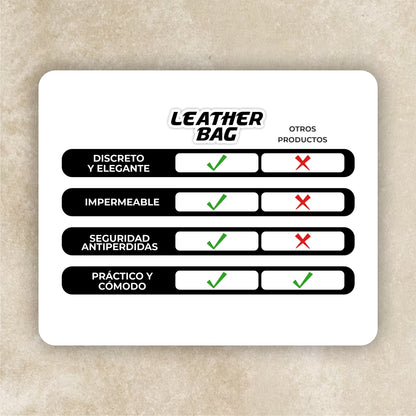 Bolso Multifuncional de Cuero - LeatherBag®