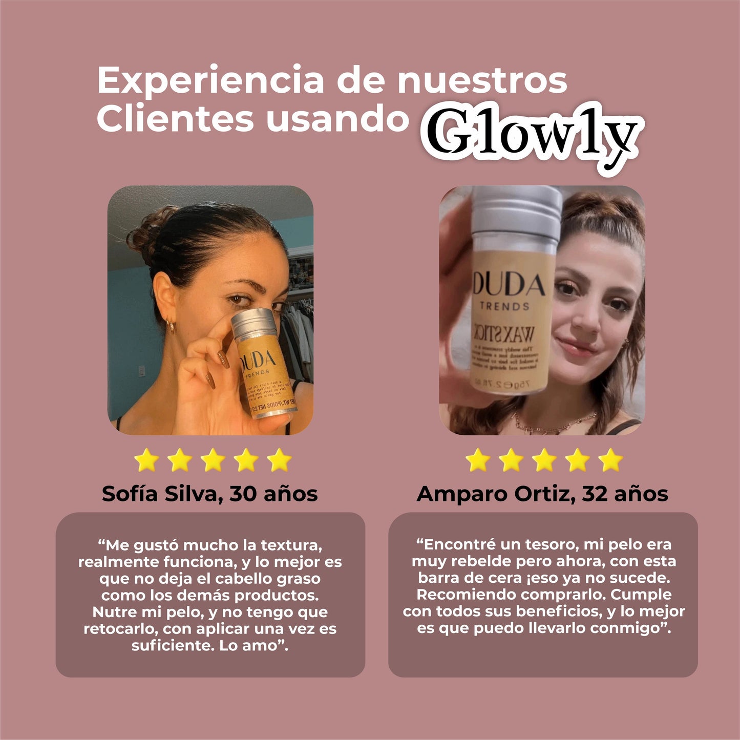 Cera en Barra Profesional Para Cabello -  Glowly©