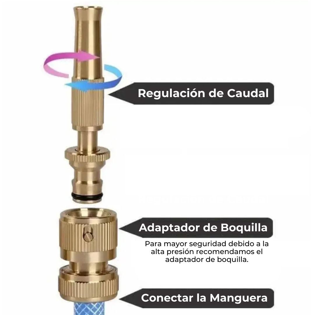 Boquilla de Alta Presión para Manguera - HydroBoost©