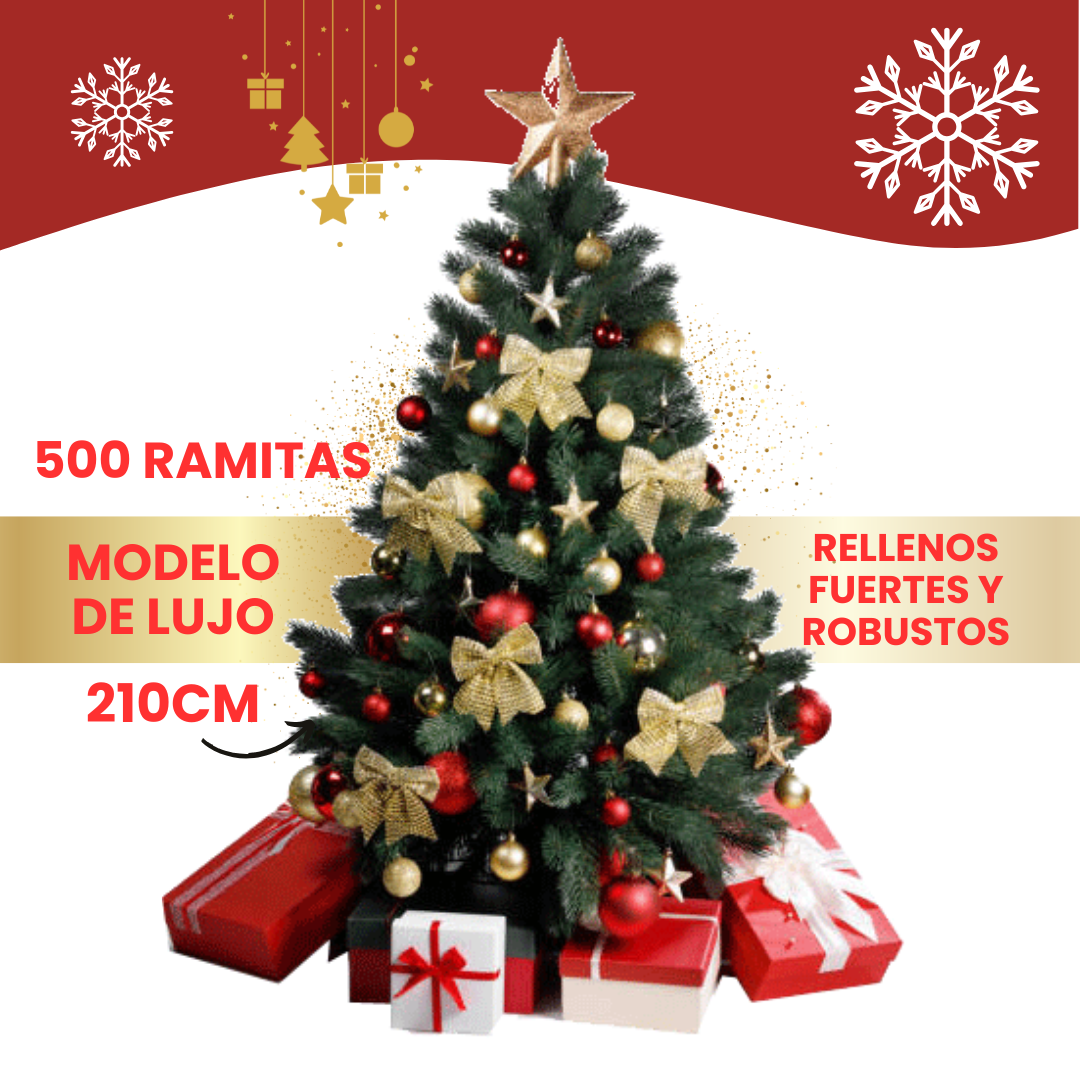 Árbol de Navidad Mágico y Luz LED + (DECORACIÓN DE REGALO)