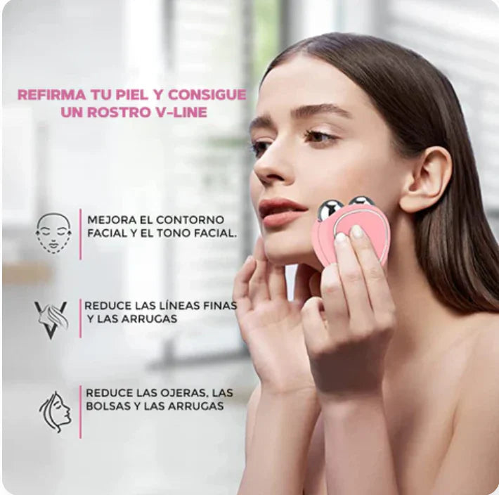 SkinVibe® Masajeador facial Microcorriente