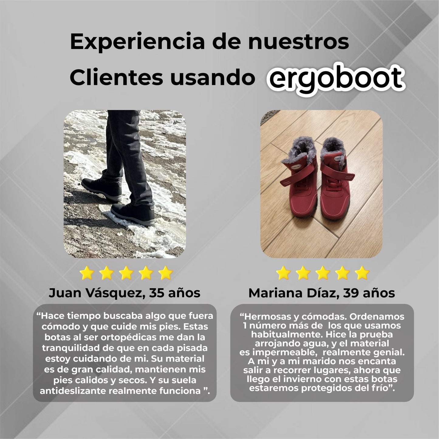 Botas Ortopédicas de Invierno - ErgoBoot©